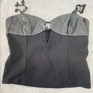 Zara Elegant Black Camisole Top